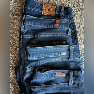 Lucky Brand, Seven’s, DL1961 Jeans, Paige, All Jeans size 27! Selling as bundle.